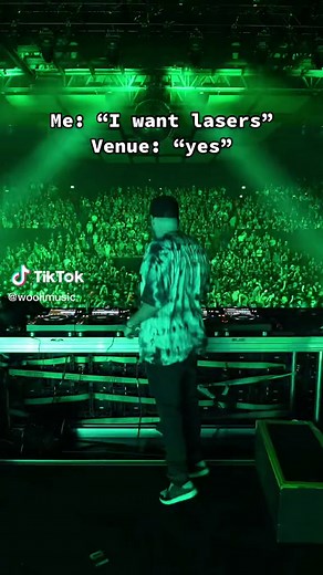 Experience the Ultimate Laser Light Show at a Rave Event