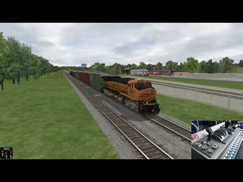 ALONG FOR THE RIDE | OpenRails Train Sim | RailDriver Gameplay