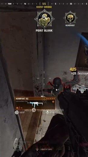 Bathroom break in the middle of a Warzone gunfight