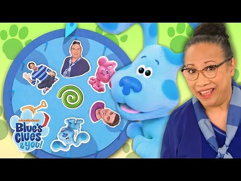 Spin The Wheel Of Blue's Friends #2 w/ Blue, Lola & Josh! | Blue's Clues & You!