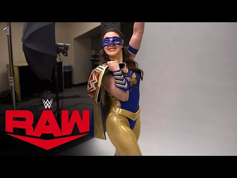 Nikki A.S.H. poses for her first photos as Raw Women’s Champion: July 19, 2021