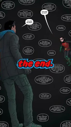 Robin And Nightwing Realize Each Other Is Alive! #dcuniverse #shorts