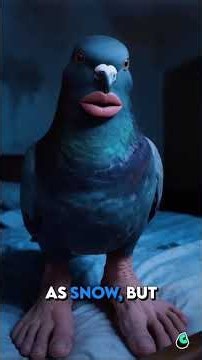 AI pigeon poop is actually insane 😭 #brainrot #aivideo #cantinaai #peigengoo