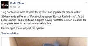 Danish Radio Host Asger Juhl Kills Rabbit in Animal Rights Debate