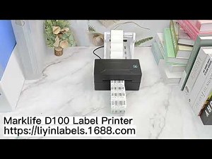 D100 Label Printer from Marklife Don't need ink. Support mobile phone and computer connection