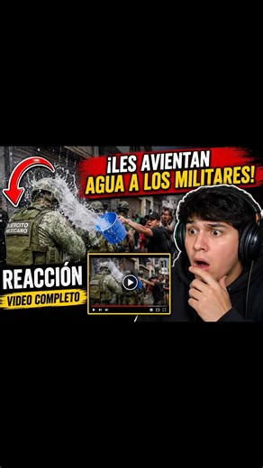 Le aventaron agua a los militares para que se refrescaran hicieron. Bien o mal ?