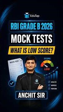 RBI Grade B 2026 Mock Score Analysis | Safe Score vs Red Flag Score