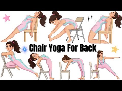 Chair Yoga for Strong Back | Kids Yoga for Back Strength & Posture Fix”