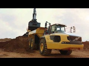 Volvo A60H hauler and EC950E excavator: The perfect match for maximum productivity.