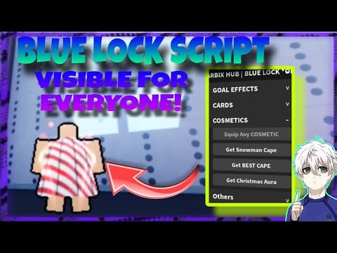 Roblox Blue Lock Rivals Script | FREE FE CARDS, GOAL EFFECTS AND COSMETICS!