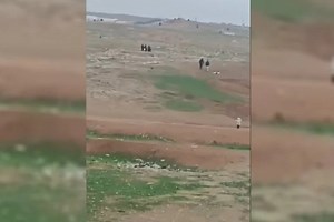 Newly released footage documents ISIS families fleeing al-Hol Camp without guarding