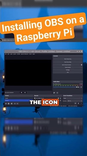 How to install OBS Studio on a Raspberry Pi. #raspberrypi #obs #streaming