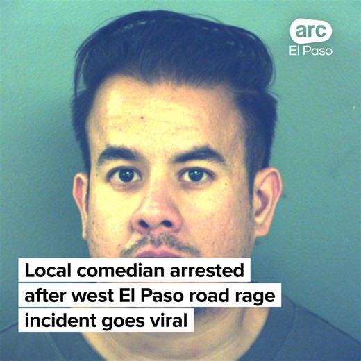 332K views · 1.4K reactions | A local comedian was arrested after a road rage incident in West El Paso on Thursday. The man was charged with robbery and criminal mischief after a social media video showed him throwing a woman's phone during the incident. STORY: https://bit.ly/4oB5boT video credit: fitfam | ARC El Paso | Facebook