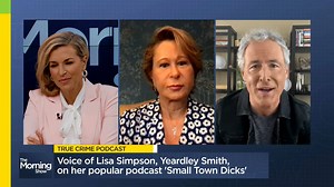 Yeardley Smith, the voice of Lisa Simpson, talks about her true crime podcast ‘Small Town Dicks.’ MORE: https://globalnews.ca/entertainment/ | The Morning Show