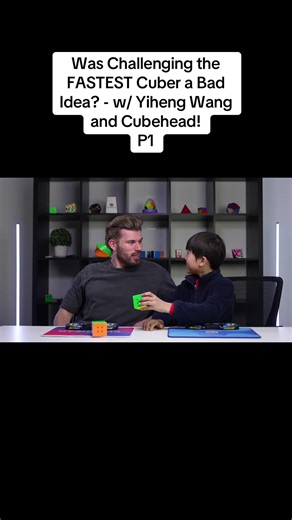 Was Challenging the FASTEST Cuber a Bad Idea? - w/ Yiheng Wang and Cubehead!