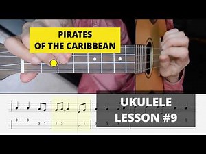 Pirates of the Caribbean on ukulele (LESSON 9)