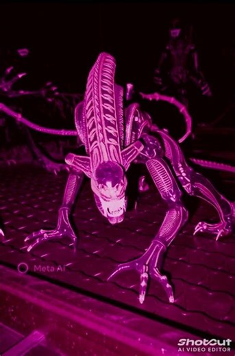 NECA' S ALIENS#alien #aliens #necafigure #jameshorner #jamescameron #weylandyutani #metaai