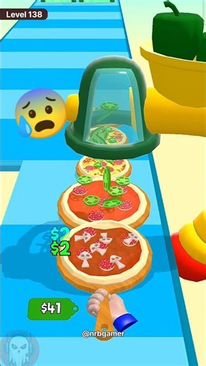 Pizza King 🍕 All Funny Games Level.138 😁🔥 #shorts #gaming #youtubeshorts