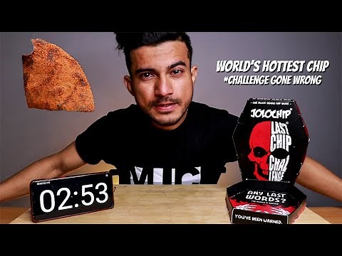EATING WORLD'S HOTTEST CHIP - JOLOCHIP LAST CHIP CHALLENGE MUKBANG | ONE CHIP CHALLENGE GONE WRONG