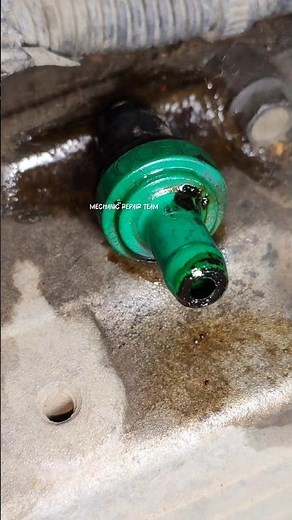 PCV Valve Cleaning Easy Method | Improve Engine Performance🤔 #mechanicrepairteam