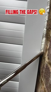 Satisfying gap garage door installation filling! 😮‍💨 #garage #garagedoor #filling #asmr #satisfying #garagedoors #garagedoorinstallation #garagestyle | Garage Style Ltd