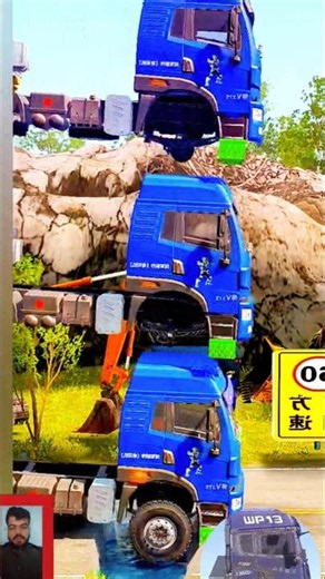 truck Vs lod big deal #mudrunner #snowrunner #simulation #truck #shorts