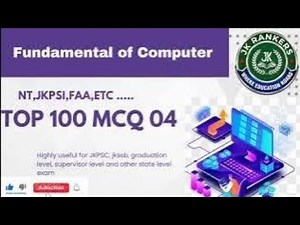 #jkssb LS4 Computer MCQ #jkpoliceconstableoldquestionpaper