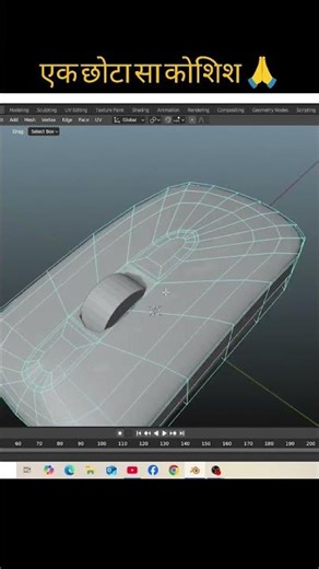 Mouse model short ❤️#shorts #trending #viral #blender #3d