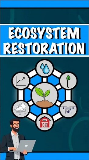 Can Nature Heal Itself? The Magic of Ecosystem Restoration Unfold 🌱✨ #sustainability #farming #sdgs