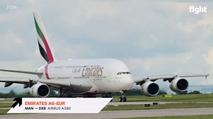 A380 shows massive jet power