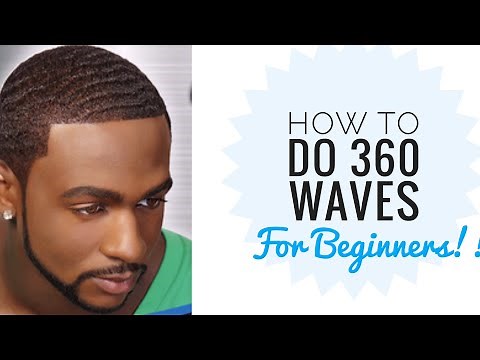 HOW TO DO 360 WAVES IN MINUTES WITH LUSTERS SCURL COMB THRU TEXTURIZER | MEN’S HAIRSTYLES |