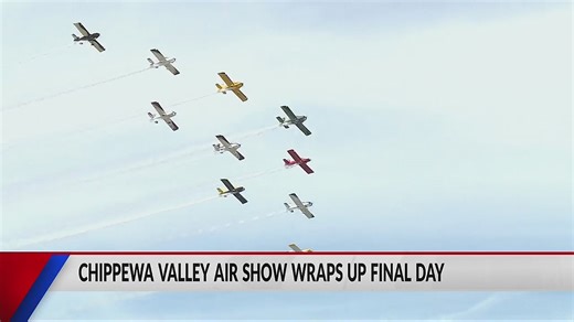 The 2025 Chippewa Valley Air Show takes its last fly-over