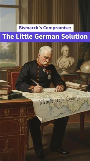 Bismarck’s Compromise: The Little German Solution #history#germany #europe #empire #austria #shorts