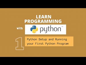 Learn Programming with PYTHON | Filipino | Python Setup and Running your First Program