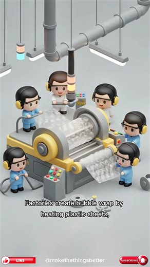 Bubble Wrap Was a Failed Invention… Until Engineers Fixed It