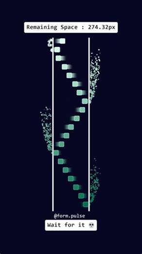 Did you see that snake shape towards the end ? #satisfying #bouncingball #simulation #asmr #adhd