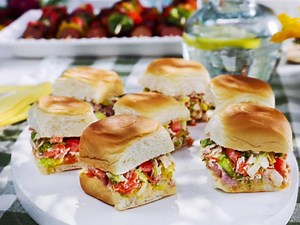 Chopped Italian Sliders
