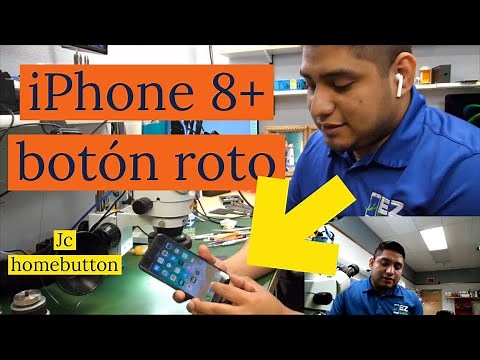 iPhone 8 plus buton roto (facil de reparar)✅