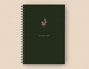 To Do List Planner: Wire-o Spiral Bound To-do List Tracker, to Do Notebook Spiral Journal, 100 Pages - Etsy