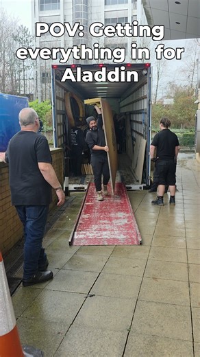 Here’s a behind-the-scenes look at the get in of this year’s pantomime! It’s an intense couple of days for our technical team, but the finished result is so worth the hard work. Well done team! 📅The Anvil / 11 Dec – 4 Jan 🎟️Find out more: https://anvilarts.org/aladdin UK Productions Ltd #Pantomime #Aladdin #AnvilArts #Basingstoke #GreatPerformanceLive #Hampshire | Anvil Arts
