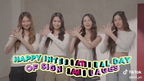 BINI Hand Sign Language Tutorial for Connection and Inclusion