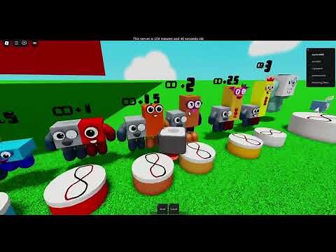 Numberblocks the one big and again -1000000000000 to Infinite + Infinite in 10 minutes