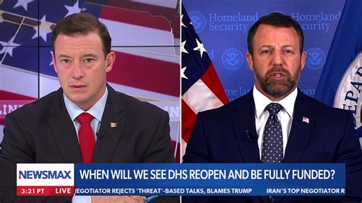 Secretary of Homeland Security Markwayne Mullin rips Democrats for their "political theater".