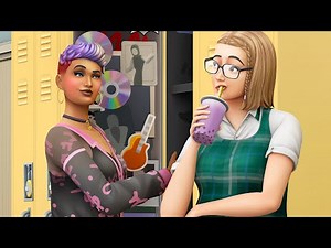 The Sims 4 High School Years DLC Part 1 - Full Gameplay Walkthrough Longplay No Commentary
