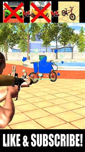 Indian bike driving 3D 🤯 VS ☠️ Indian theft auto 😲#gaming