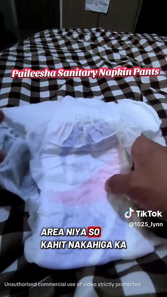Problema mo rin ba ang heavy period 🩸🩸🩸 or may early labor discharge kana? Try mo 'tong Paileesha Sanitary Napkin Pants, super comfy and absorbent ❤️ #hospitalbagessentials #postpartumessentials #maternitymusthave #paileeshasanitarynapkinpants #laborready
