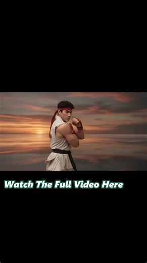 1st AI Fight Scene: Ryu Meets Evil Ryu