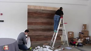 DIY Freestanding Display Wall