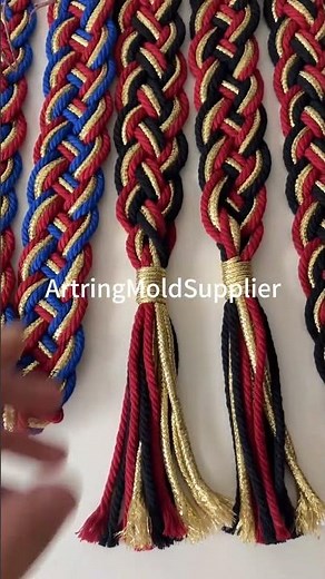 Personalize Handfasting Gold Cord for a Wedding | Infinity Knot and Decorative Knot#handfasting cord