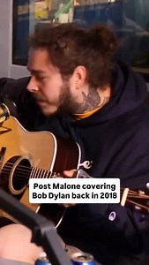 Post Malone covering Bob Dylan ‘s “Don’t Think Twice, It’s Alright” in an interview with Dwight Yoakam back in 2018. #postmalone #bobdylan #dwightyoakam | Country Central